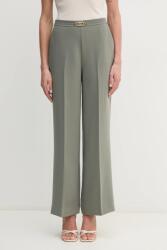 Marciano by Guess nadrág BECKY női, zöld, magas derekú széles, 5RGB02 7115A - zöld 38