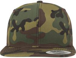 FLEXFIT Klasszikus Camo Snapback sapka zöld