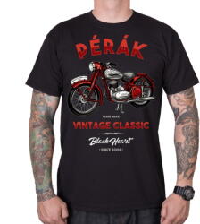 Black Heart Póló BLACK HEART Pérák Szín: fekete, Méret: 3XL