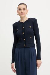 Guess kardigán EMMIE sötétkék, könnyű, W5YR09 Z0130 - sötétkék L