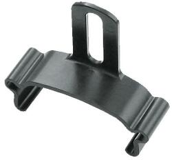 SKS sárvédő szerelék, sárvédő rögzítő alkatrész támvilla-összekötőre, 37-45 mm, műanyag, fekete