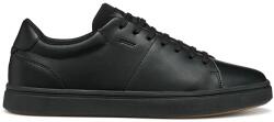GEOX bőr sportcipő U BALTMOORE fekete, U55LDA 0009B C9997 - fekete Férfi 46