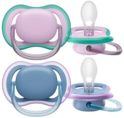 Philips Avent Ultra Air Suzetă, 6-18 luni, Fetiță - 2 bucăți