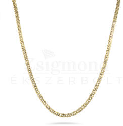  14 karátos arany 'gömbcharles' nyaklánc - 50 cm / 3 mm (AU13993) AU13993