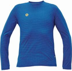 Cerva Tricou antistatic cu mânecă lungă NOYO ESD - Albastru regal | L (0304013650003)