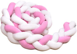 T-Tomi Fonott rácsvédő - rózsaszín és fehér