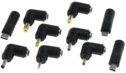 OTB Cablu de incarcare USB universal OTB cu mufa DC si 10 adaptoare interschimbabile, 1m, negru ONR0194 Alte cabluri de date (ONR0194)