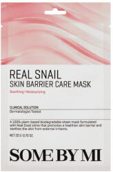 SOME BY MI - Real Snail Skin Barrier Care Mask - Bőrbarrier erősítő fátyolmaszk - 1db