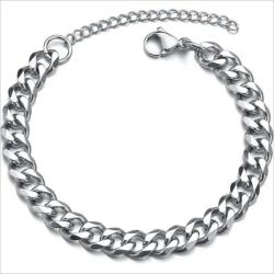 HARAHU Brățară TO-39043 - Argintie / 23, 5+5cm / 9mm KP39043