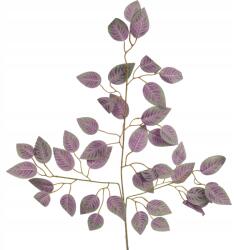 Goliat Levél Ág Tripla Beniamin Lila Szín 60CM Kompozíció Kiegészítő (LISC-BENON-PURPLE)