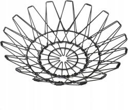  Gyümölcskosár Fém többfunkciós összecsukható váza dekoratív fekete