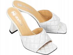 Darbut Flip-flop papucs 7898/00 37 steppelt fehér sarokkal (7898/00)
