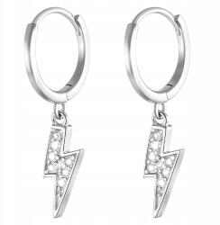 Ottomania Ezüst Fülbevaló Cirkóniákkal Villám Ajándék Női Gravírozás (#w23k)