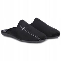  Neles S47-4724A Negro bélelt férfi papucs fekete MÉRET. 41 (S47-4724A NEGRO)
