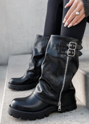 SOFILINE Cizme negre dama casual 7656A 19 (7656ABLACK-39)