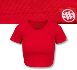 Pitbull Női póló Pitbull Rövid pamut póló Rib Cropped (215164450004)