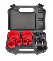 AWTools Awtools Bimetál Lyukasztó Készlet 8 részes 22-73mm (AW49660)