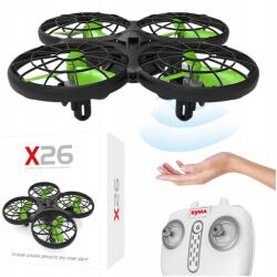 SYMA Távirányítós Drón Rc Syma X26 2, 4GHZ Headless Távirányítóval Elkerüli Az Akadályokat (BELLA-B-0711)