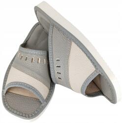  Női Hegyi Bőr Papucs Otthoni Topánka (DO72a_szare-ecri) - allegro - 3 255 Ft