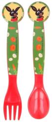 Bing Bing műanyag evőeszköz készlet 2 darabos
