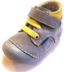 Richter (Siesta) 17-es RICHTER babacipő szürke-sárga