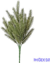  Tűlevelű dekorág, 41cm magas - Sötétzöld