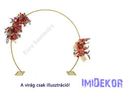  Talpas fém boldogság kapu 2, 2 méter - Fehér