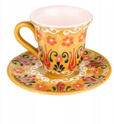 Ottomania Csésze Kávéscsésze Csészealj Kerámia Szett Festett (hand made rękodzieło ręcznie malowane)