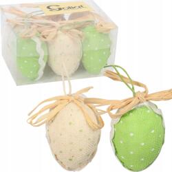 Goliat Pöttyös tojás szett 6 db-os színes zöld fehér (YX-73333LB1)