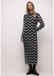 Street One Ruha - Mesh Plissee Dress AOP 2511 WS02