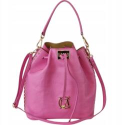 Massimo Connti Massimo Contti kézitáska klasszikus táska valódi bőr rózsaszín (740R)