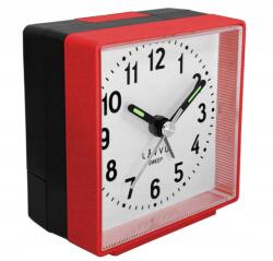 Lavvu Klasszikus Kis Négyzet Alakú Piros Ébresztőóra Lavvu Sweep LAS3011 Riasztás (LAS3011)
