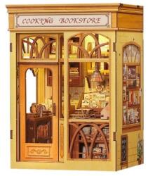 Cutebee Puzzle 3D, Cotor de carte DIY, Cooking bookstore, Cutebee, 156 piese