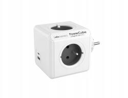 allocacoc PowerCube Original Usb A+c Fr tápkábel (10433/FROUAC)