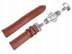 Guess Barna Bőr Óraszíj Guess 20 mm Pillangó Csattal (CS1001S5)