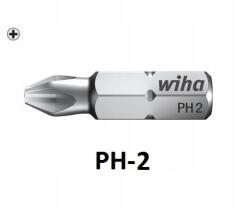 Wiha Professzionális Bit Grot Phillips PH2 25mm Wiha (40461)