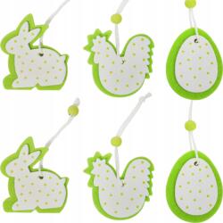 Goliat Fa medál szett tyúk nyúl tojás dekoráció (SHY-F1471G)