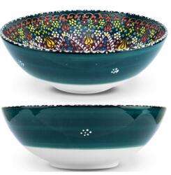 Ottomania Tál Nagy 31 CM Kerámia Kézzel Festett Keleti Tartós 4, 5L (naczynia ceramiczne malowane zdobione)