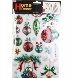 Goliat Öntapadós matricák ablakra 3D karácsonyi díszek (CUPUEE12)