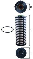 MAHLE Olejový filter MAHLE OX 1152D (OX 1152D)