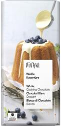 VIVANI Ciocolata cuvertura alba bio 150g