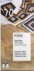 VIVANI Ciocolata amaruie 70% cacao bio 80g