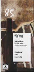 VIVANI Ciocolata amaruie cu 85% cacao vegana bio 80g