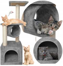  Macska Kaparófa Fekhely Házikó Oszlop Fa Kaparófa 5 Szint 91 CM (Beautella)
