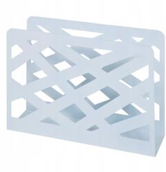 Haku Möbel Folyóirattartó állvány, fém, fehér