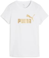 PUMA Essential Metallic No. 1 Logo Tee XS | Femei | Tricouri | Alb | 631536-52