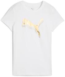 PUMA ESS METALLIC Tee S | Femei | Tricouri | Alb | 684995-52