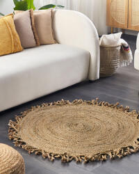 MAXISHOP Italia Collection Covor ZONGULDAK Bej o 120 cm Iuta (483271) Covor