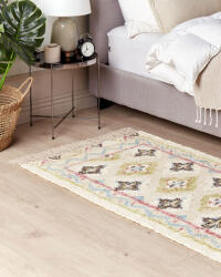 MAXISHOP Italia Collection Covor TERKOS Multicolor 80 x 150 cm Iuta (484676) Covor