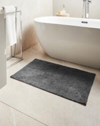 MAXISHOP Italia Collection Covoras de baie GOELA Negru 60 x 90 cm Bumbac (676245) Covor baie